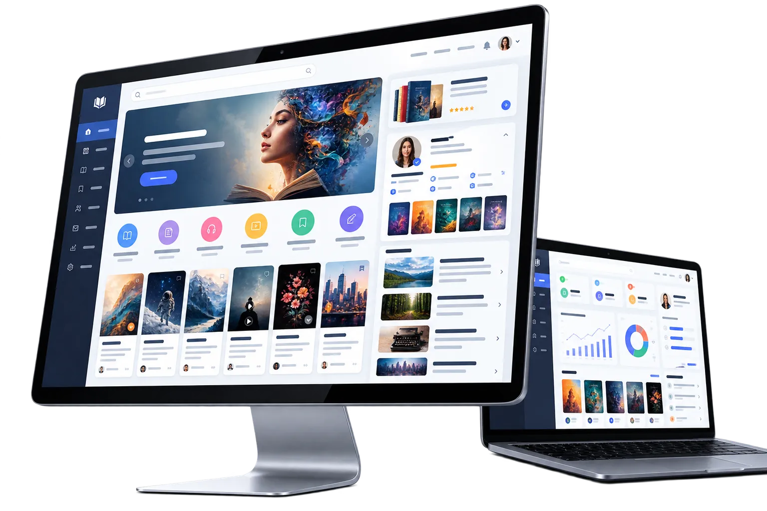 Publishing Website Platform project preview